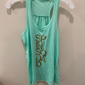 “Spin Squad” workout tank